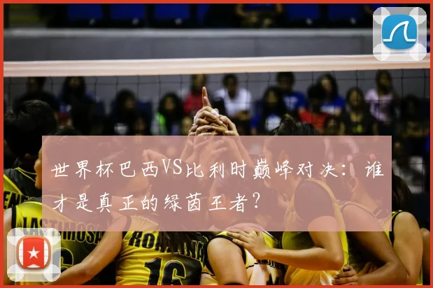 世界杯巴西VS比利时巅峰对决:谁才是真正的绿茵王者?